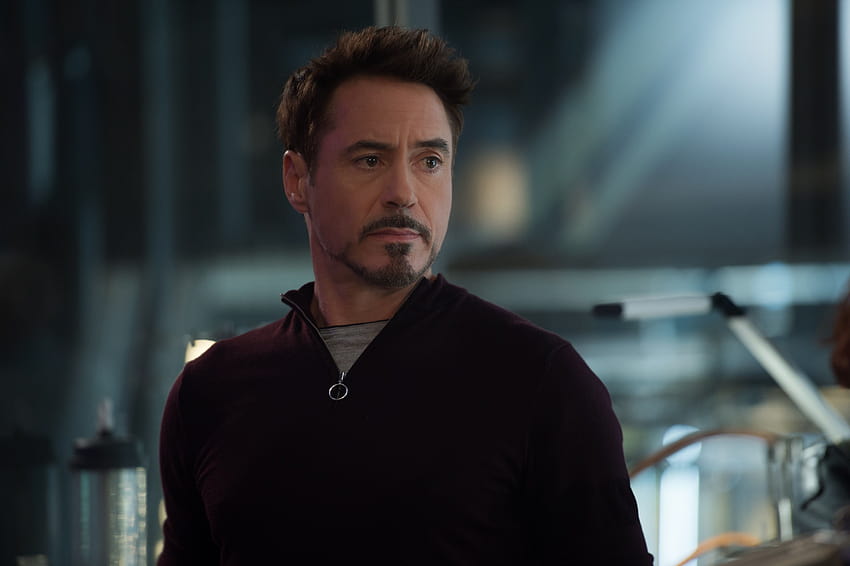 Tony Stark, grafitowy Robert Downey Tapeta HD