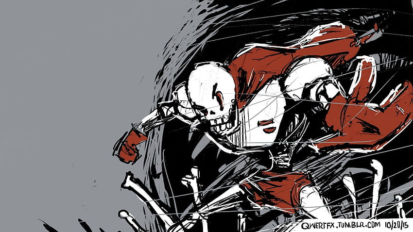 Papyrus, underfell sans computer HD wallpaper