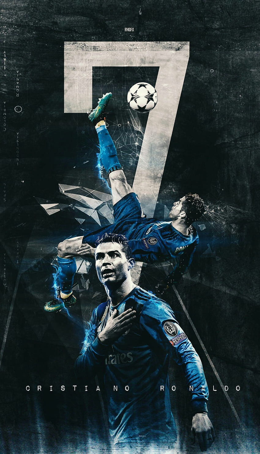Cristiano Ronaldo, liga champion ronaldo wallpaper ponsel HD