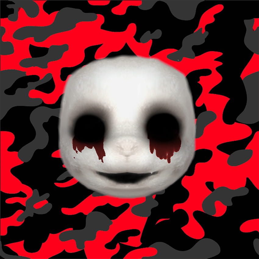 Slendytubbies 3: Infected Camo Military Skin Face by GrimPixelZ on DeviantArt HD phone wallpaper