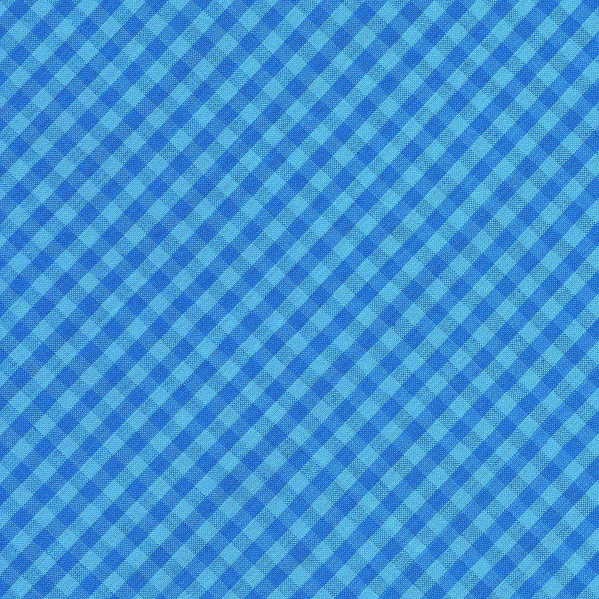 Сини карирани диагонални покривки за маса Фонове от плат, графика със син кариран фон HD тапет за телефон