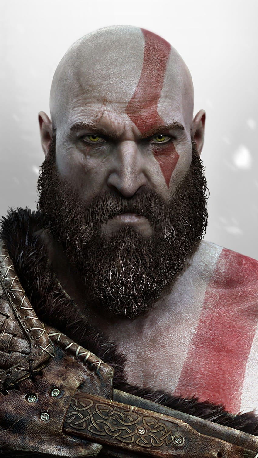 Dewa Perang, Kratos, Ps4, Game, kratos android wallpaper ponsel HD