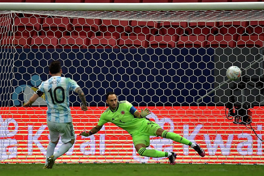 Lionel Messi, Argentina fino alla finale di Copa America con vittoria ai rigori sulla Colombia Sfondo HD