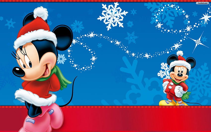 5 Disney Winter, mickey mouse winter HD wallpaper
