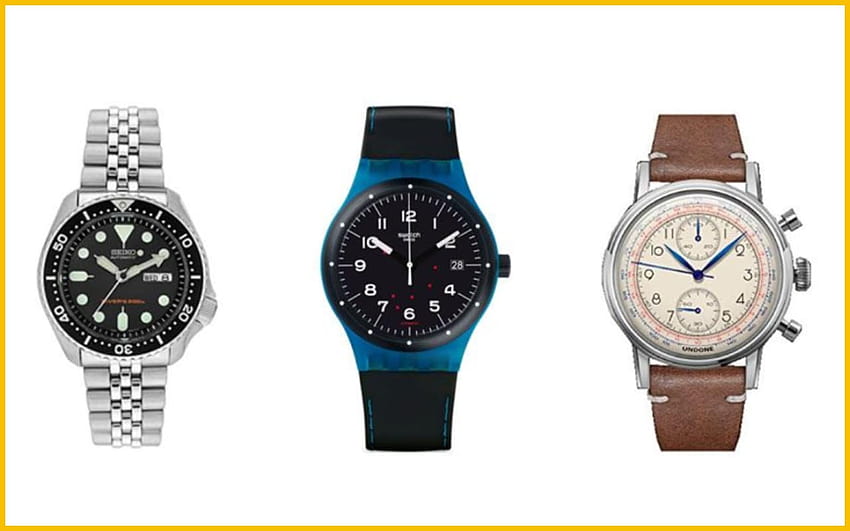Os melhores relógios para homens com menos de £ 200, rolex com mostrador azul gelo papel de parede HD