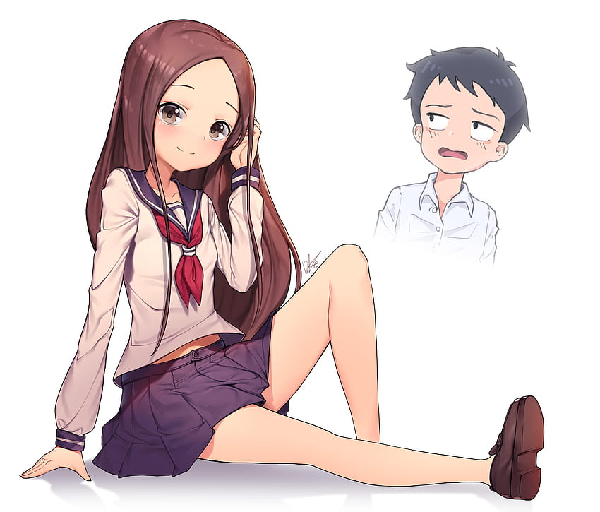 Anime, Karakai Jouzu no Takagi-san, Nishikata (Karakai Jouzu no Takagi-san),  HD wallpaper