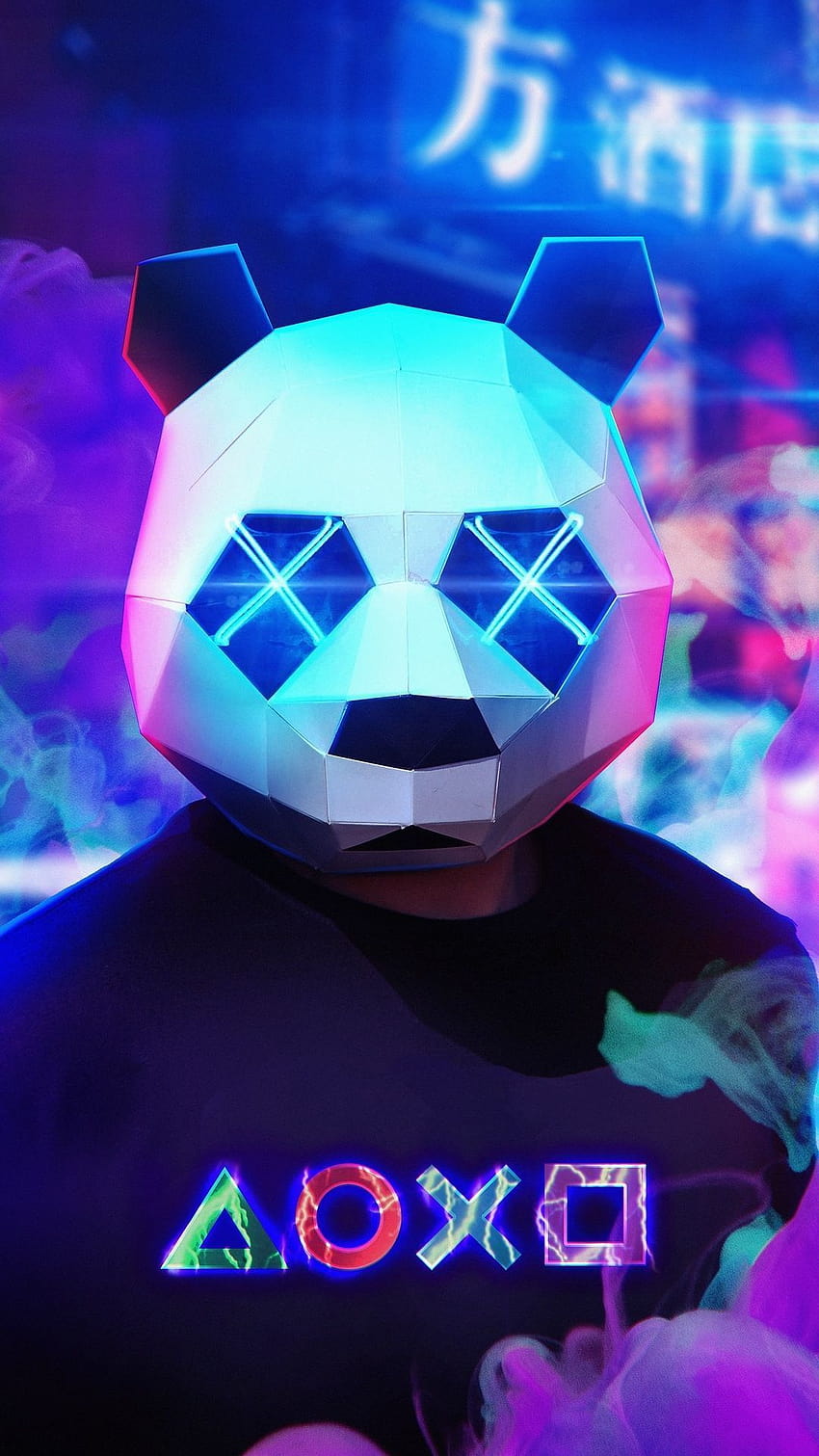 Cool Profile Gamers Panda, panda gaming HD тапет за телефон