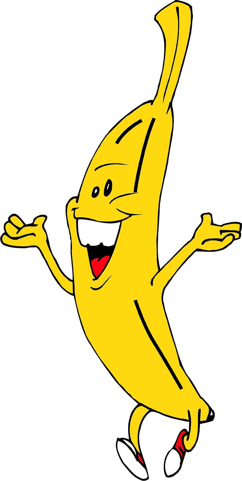 Cartoon Bananas, Clip Art, Clip Art on, go bananas HD phone wallpaper