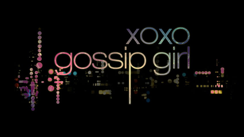 Einfach: Gossip Girl xoxo bakcgrounds HD-Hintergrundbild