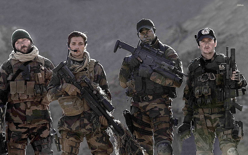 Forças Especiais Militares dos EUA, soldados de operações negras papel de parede HD
