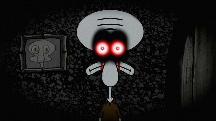 Los 5 mejores dibujos animados de Creepypasta en la cadera, calamardo de niebla roja fondo de pantalla