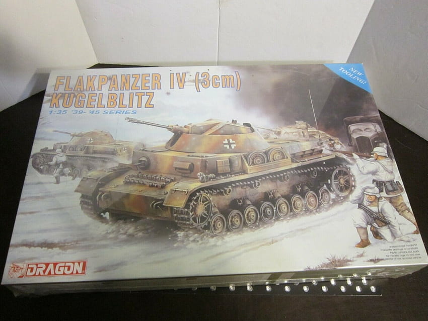 Dragon 6136 WWII German Flakpanzer IV 3cm Kugelblitz Tank Plastic Model Kit 1/35 for sale online HD wallpaper