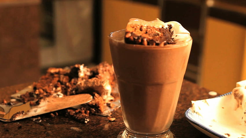 Chocolate Milkshake, chocolate shake HD wallpaper