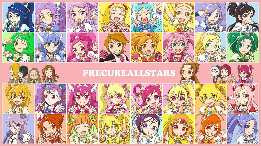 Precure All Stars Pretty Cure All Stars Hd Wallpaper Pxfuel