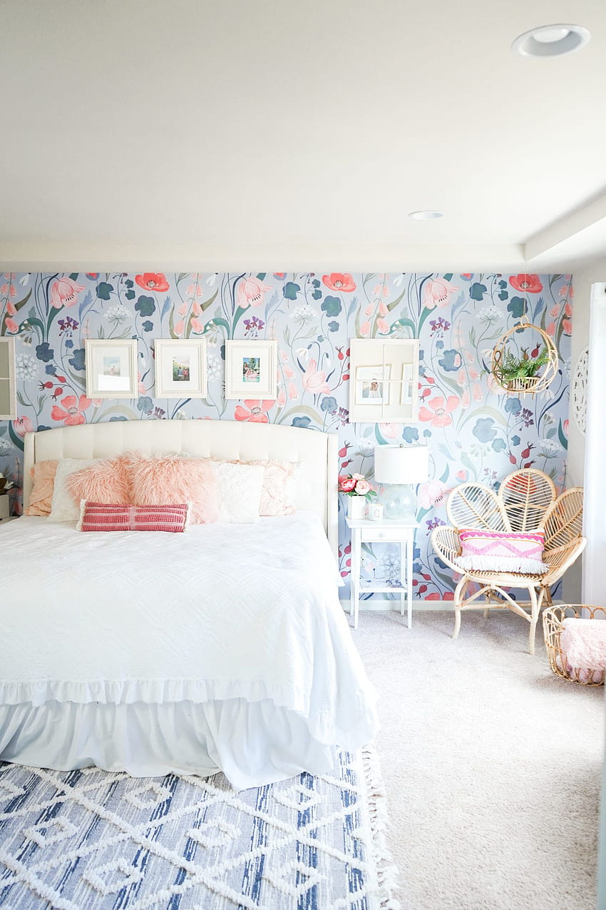 Master Bedroom Floral HD phone wallpaper