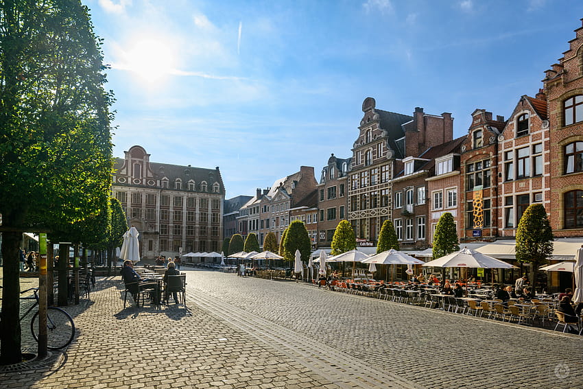 ภูมิหลังของ Leuven เบลเยียม วอลล์เปเปอร์ HD