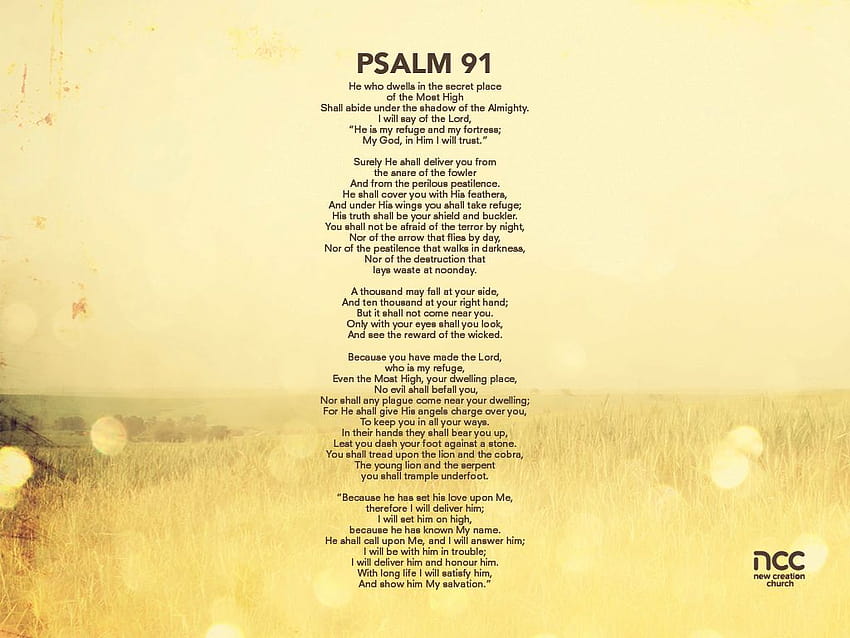 Псалм 91 за HD тапет