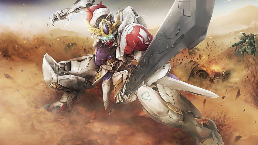 Barbatos Lupus Rex Gundam HD-Hintergrundbild