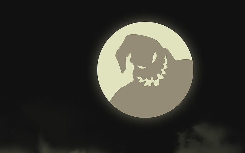 The Shadow on the Moon at Night, nightmare before christmas the oggy boggy man HD wallpaper