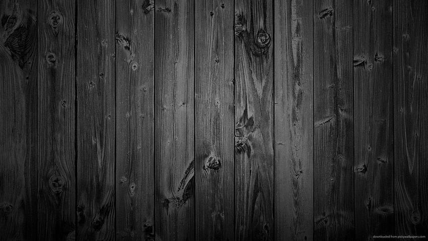 7 Black Wood HD wallpaper