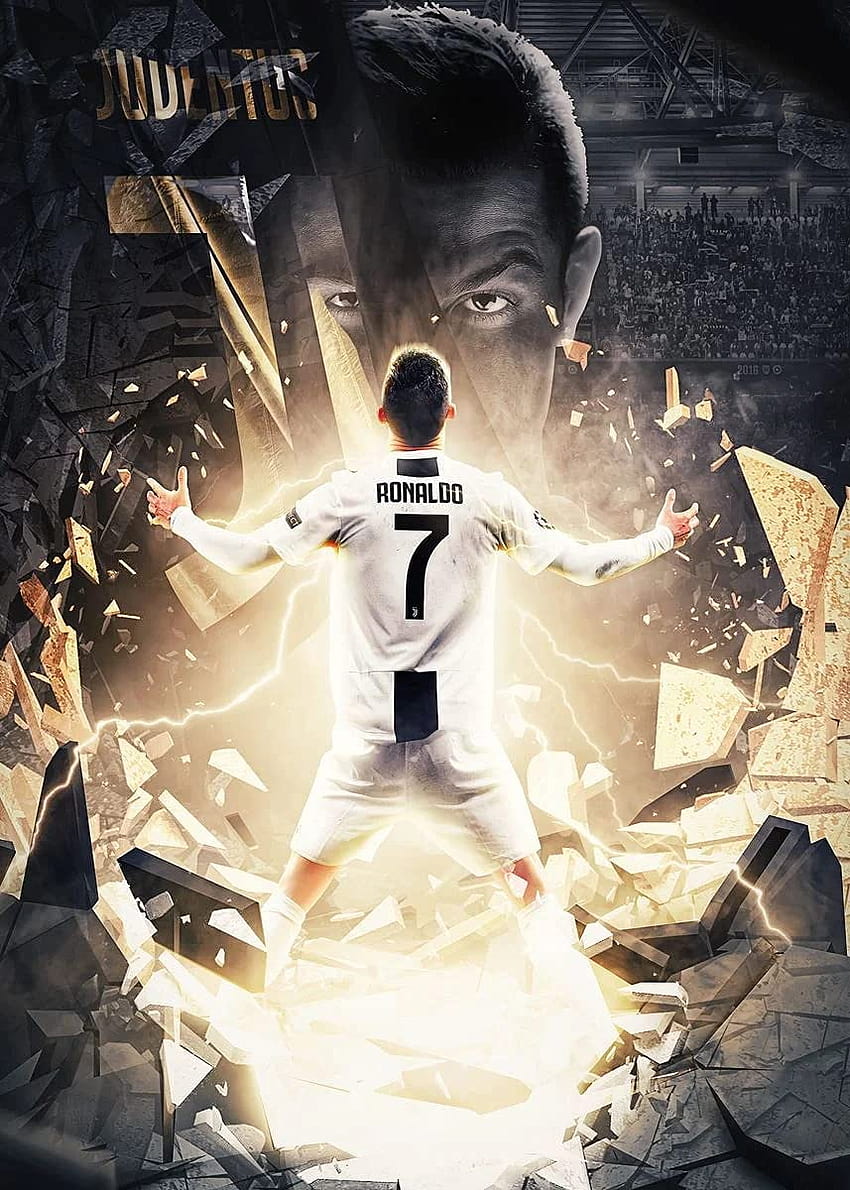 Buy Cristiano Ronaldo Wall Art for Living Room and Bedroom Decorations Prints on Canvas 1 Piece Framed or Unframed for Women and Men Gift, ronaldo art HD phone wallpaper