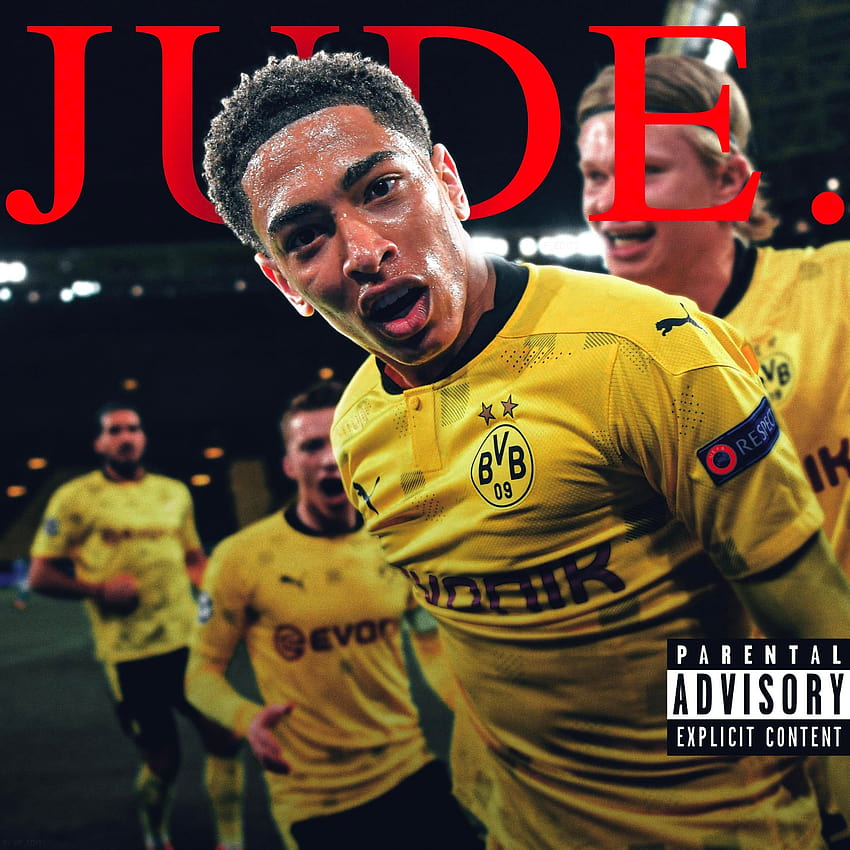Tomé el Jude Bellingham y lo convertí en un álbum y una portada de FIFA: borussiadortmund fondo de pantalla del teléfono