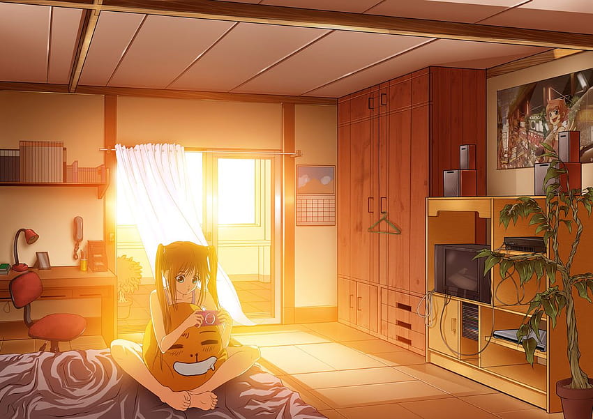 Simple Anime Room, anime afternoon HD wallpaper | Pxfuel