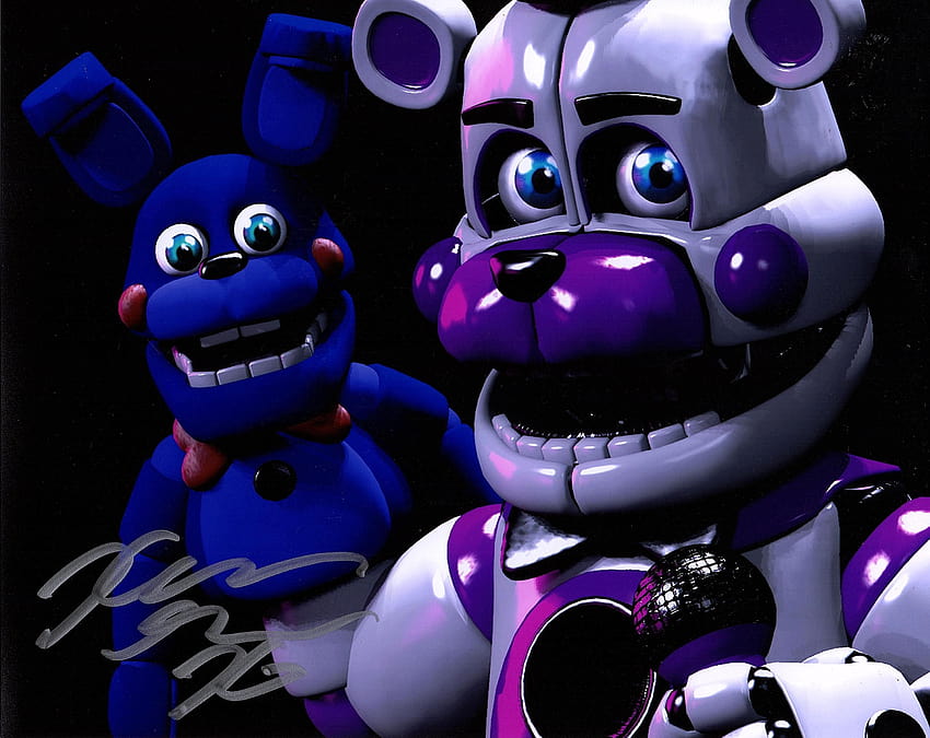 Kellen Goff Signed 8x10 Five Nights at Funtime Freddy's COA Z2 – Zobie Productions, freddy and funtime freddy show HD wallpaper