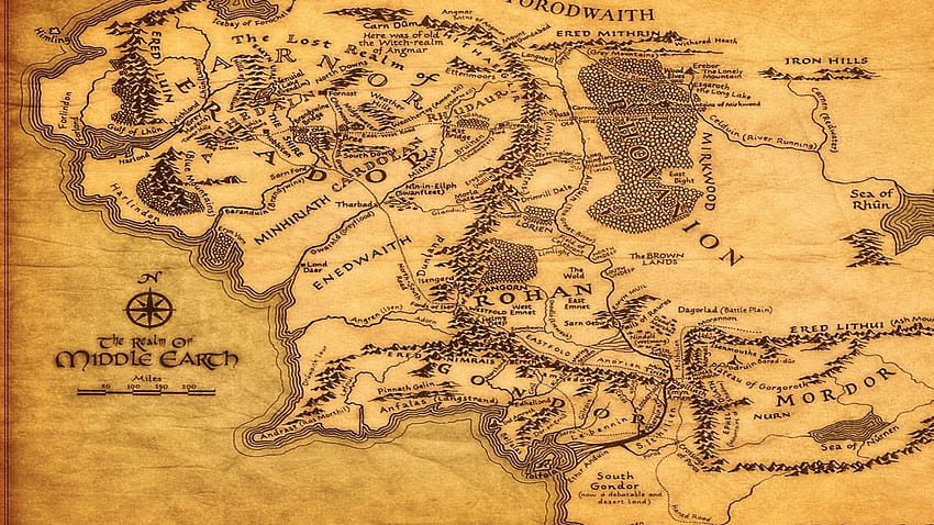 the rings maps middle earth 1920x1080 High Quality [1920x1200] for your , Mobile & Tablet, middle earth map HD wallpaper
