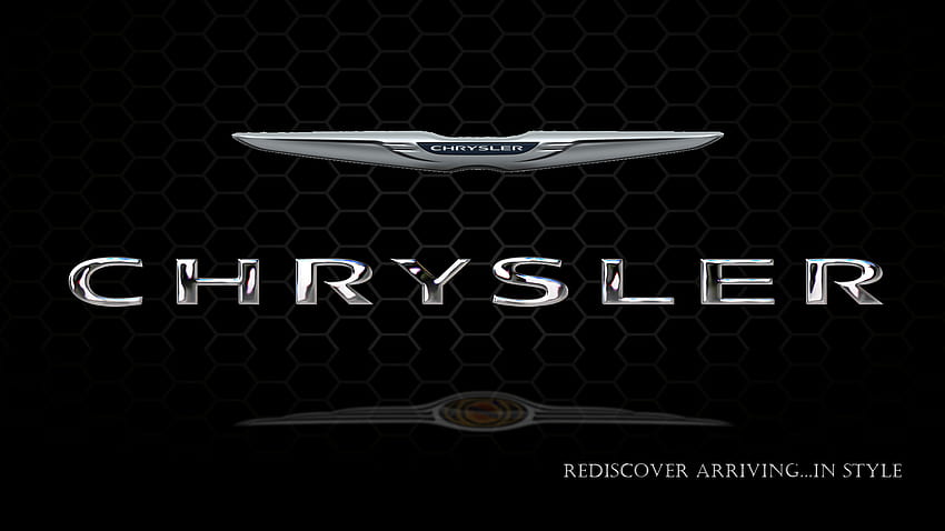 Chrysler 9, logotipo da chrysler papel de parede HD