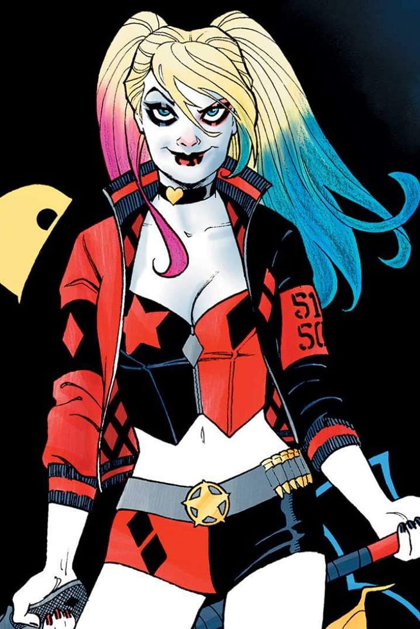 Pin em dibujos de harley quinn HD phone wallpaper