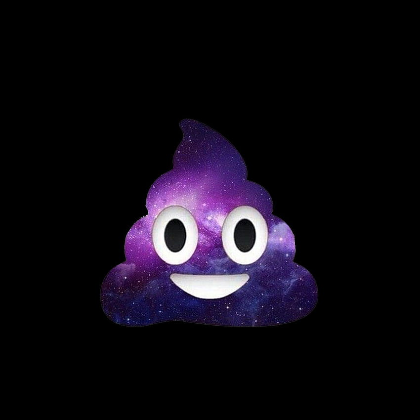 Emoji caca galaxie Fond d'écran de téléphone HD