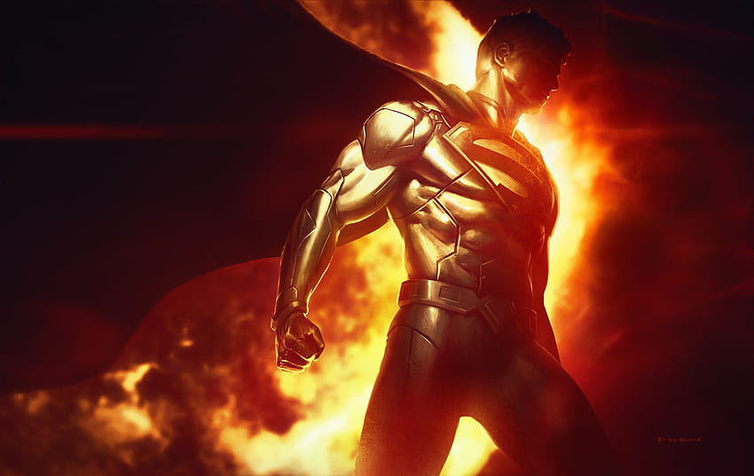 Superman Prime, superhuman stamina HD wallpaper