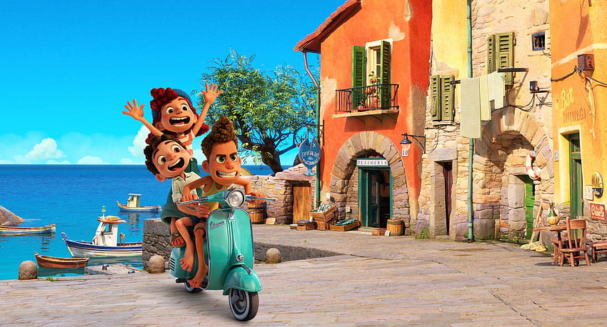 Pixar Animation Studios, Luca Disney Pixar HD-Hintergrundbild