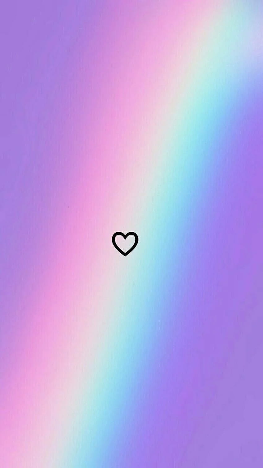 about cute in I love it by Caro♦️, aesthetic rainbow HD phone wallpaper