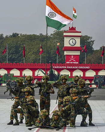 Pics: Indian Army unveils new uniform at the parade ground on Army