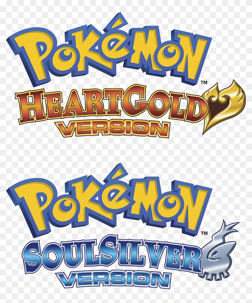 Pokemon Herz Gold Logo Png HD-Handy-Hintergrundbild