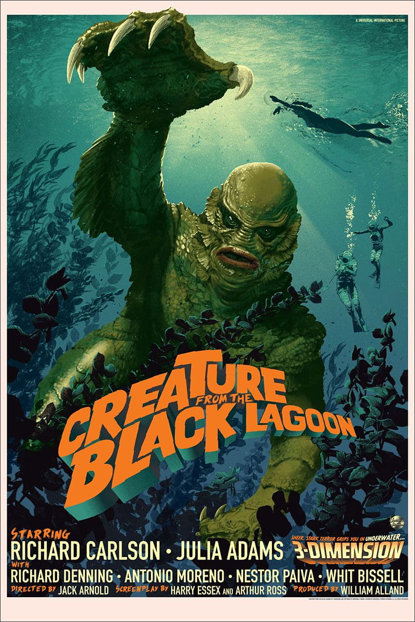 Kreatur aus der schwarzen Lagune HD-Handy-Hintergrundbild
