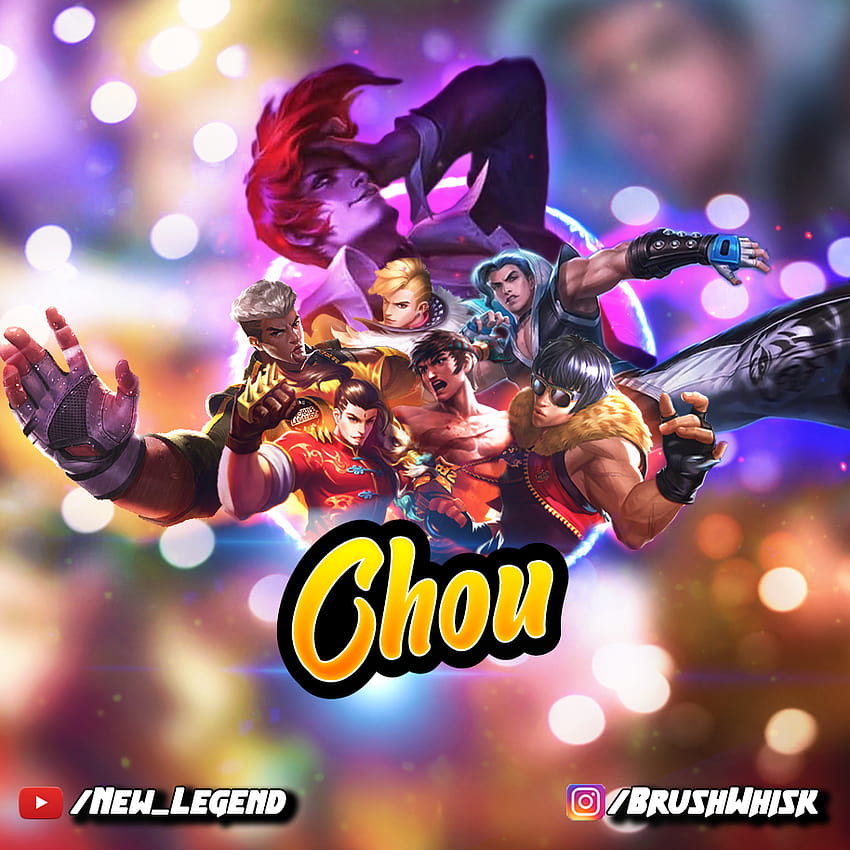 Team Chou! All of Chou's Skin so far! : MobileLegendsGame HD phone wallpaper
