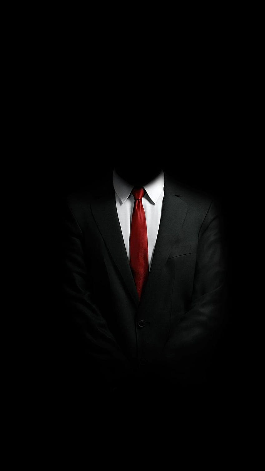 Mystery Man In Suit HD phone wallpaper