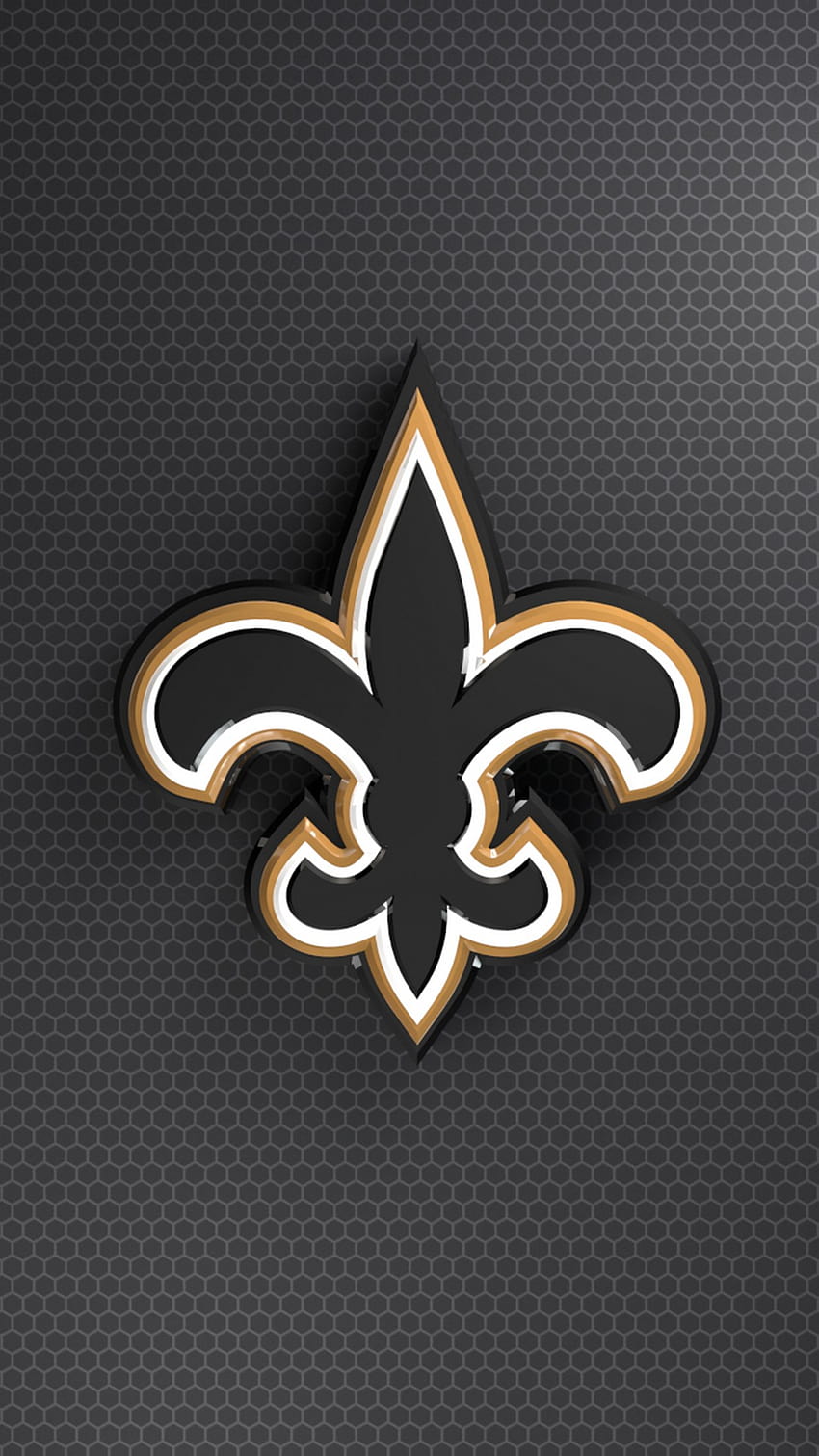 New Orleans Saints iPhone Ново HD тапет за телефон