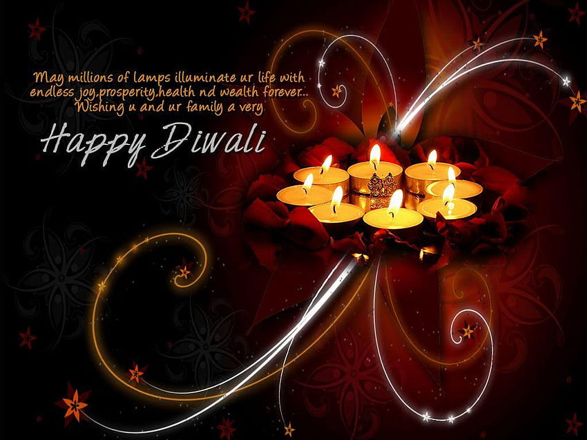Frohes Diwali HD-Hintergrundbild