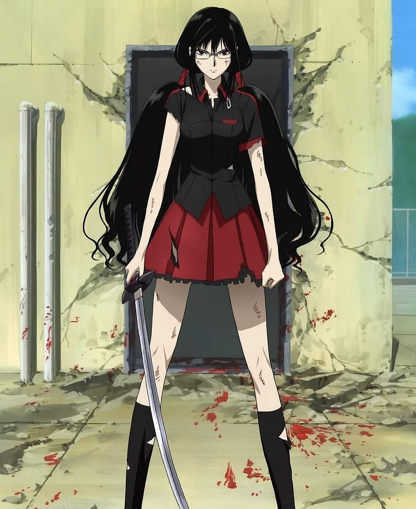 Blood c anime, saya kisaragi HD phone wallpaper