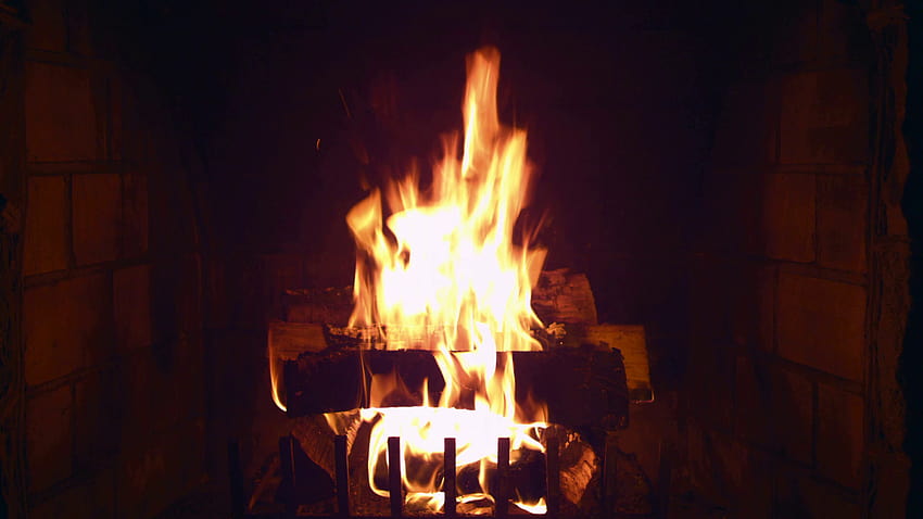 For > Fireplace Gif, autumn fireplace HD wallpaper