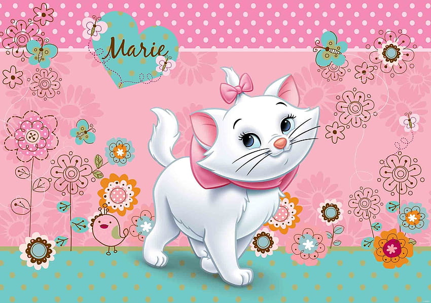 The Aristocats, computador de personagem marie disney papel de parede HD