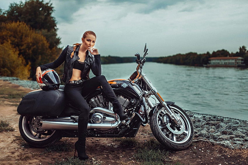 4 Motorcycle Women Women On Bikes Hd Wallpaper Pxfuel 6545