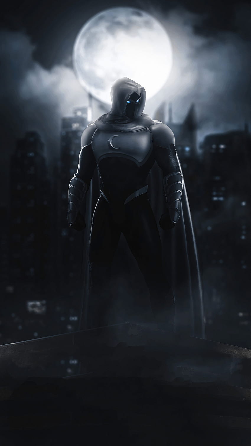 Batman-in-Moon-Night-iPhone-Wallpaper - iPhone Wallpapers