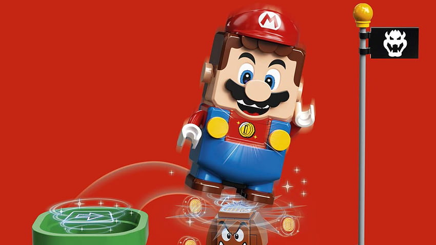 Lego Super Mario Brings the Plumber to Life With Lego Bricks HD wallpaper