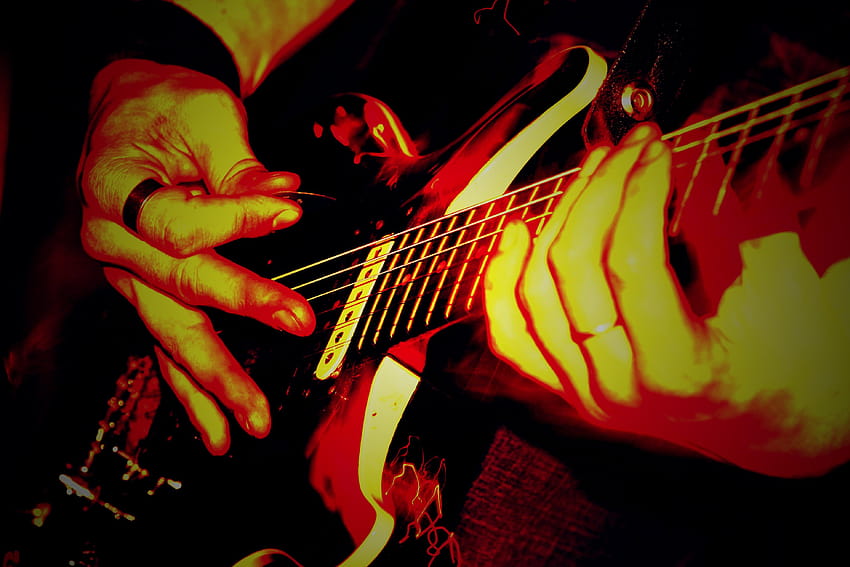 Jamming di Live Guitar, gitar country Wallpaper HD