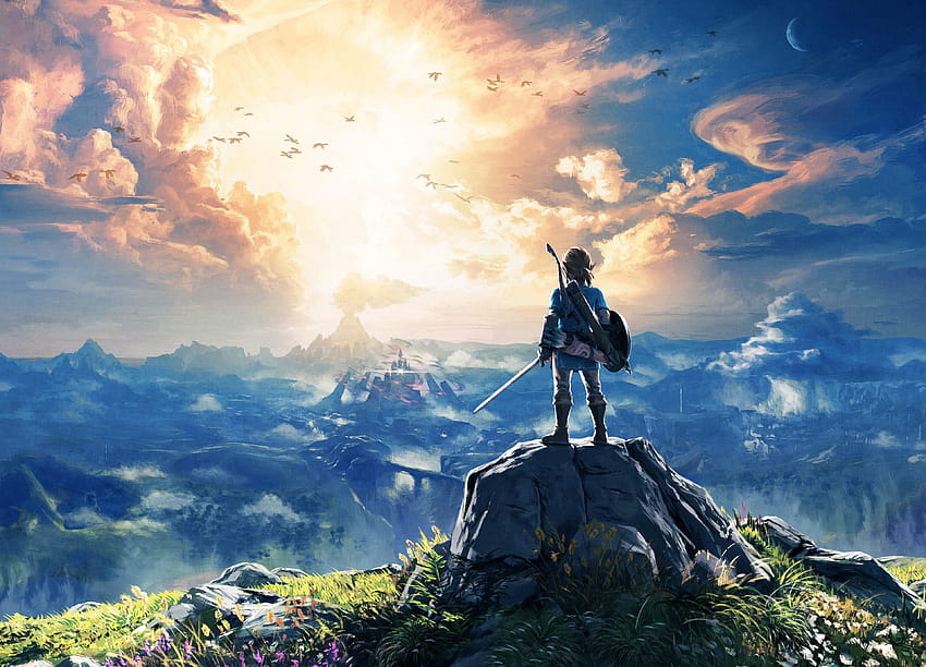 Die Legende von Zelda Breath of the Wild HD-Hintergrundbild